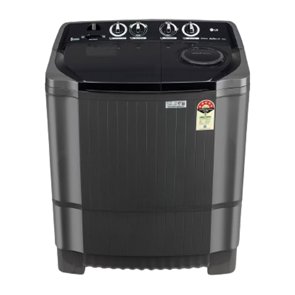 8Kg Semi Automatic Top Load Washing Machine, Roller Jet Pulsator (P8015SKAZ,Middle Black)