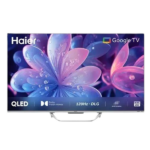 Haier 109 cm (43 inch) QLED Google TV (43S800QT, Grey)