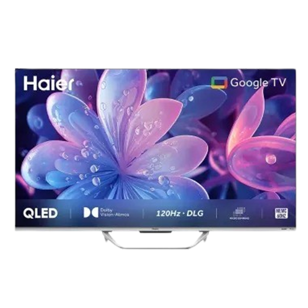 Haier 109 cm (43 inch) QLED Google TV (43S800QT, Grey)