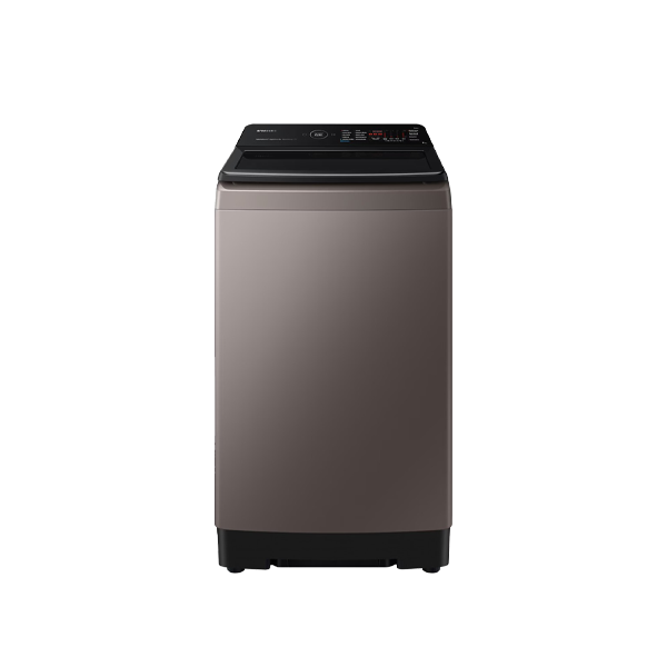 Samsung 9.0 kg 5 Star Ecobubble™ Top Load Washing Machine with in-built Heater (WA90BG4686BR,Rose Brown)