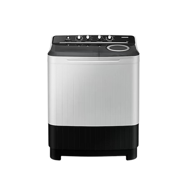 Samsung 10.5 kg 5 Star Semi Automatic Washing Machine with Hexa Storm Pulsator(WT10C4260GG,Light Gray)