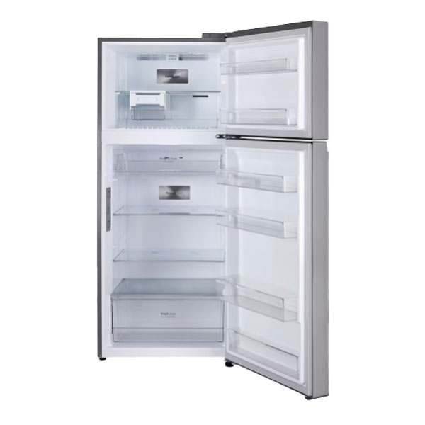 LG 380L 3 Star Convertible Frost-Free Double Door Refrigerator, Smart Inverter Compressor, Wi-Fi (GL-T412VPZX,Shiny Steel Finish)
