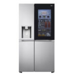 LG 650 L 3 Star Convertible Side-by-Side Refrigerator, InstaView (GL-X257ABS3,Noble Steel)