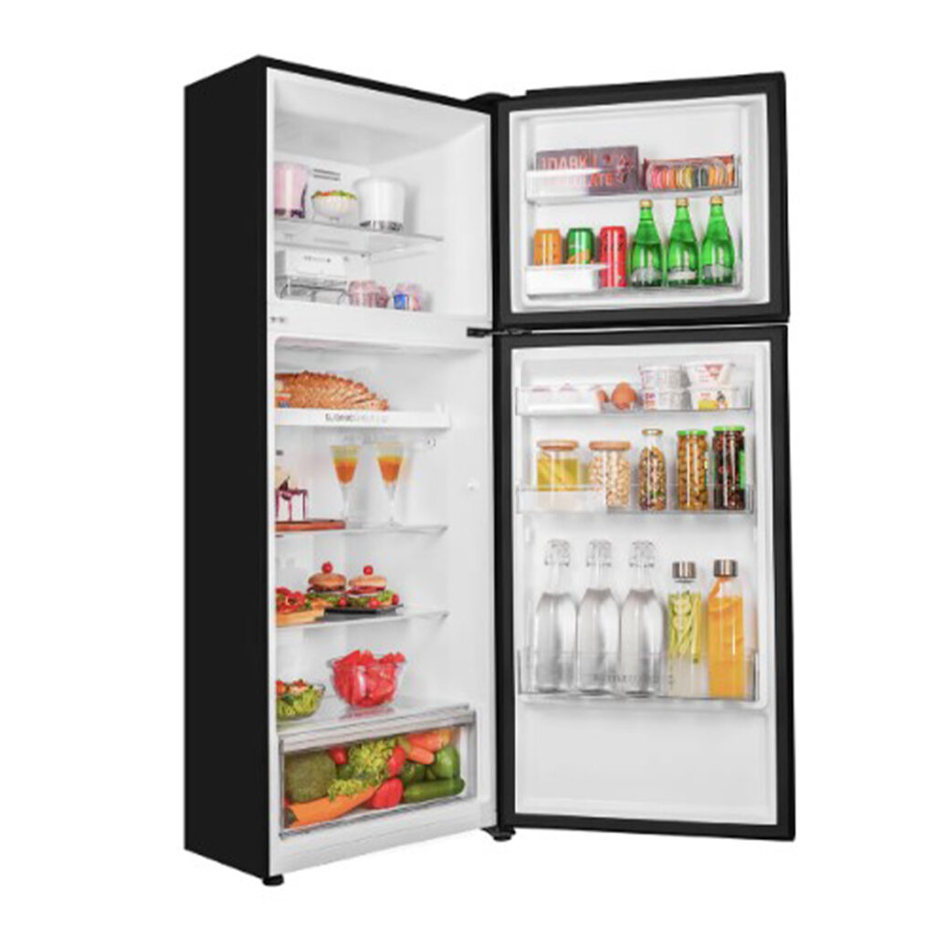 Haier 328L 2 Star Top Mount Frost Free Refrigerator(HRF-3782PKG-P,Black Glass)