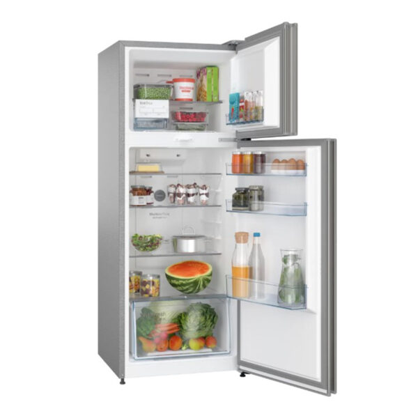 Bosch 263 L 3 Star Series 6 Convertible Frost Free Refrigerator (CTC27S031I, Shiney Silver)