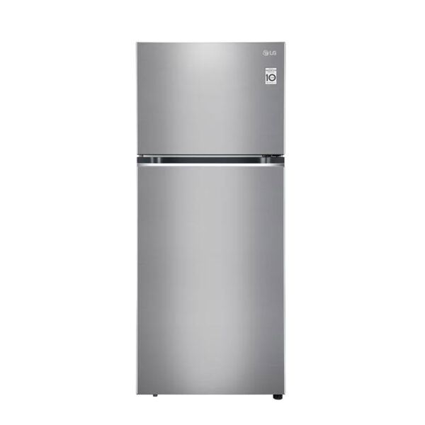 LG 343L 2 Star Smart Inverter Compressor Frost-Free Double Door Refrigerator (GL-N382SDSY,Dazzle Steel)