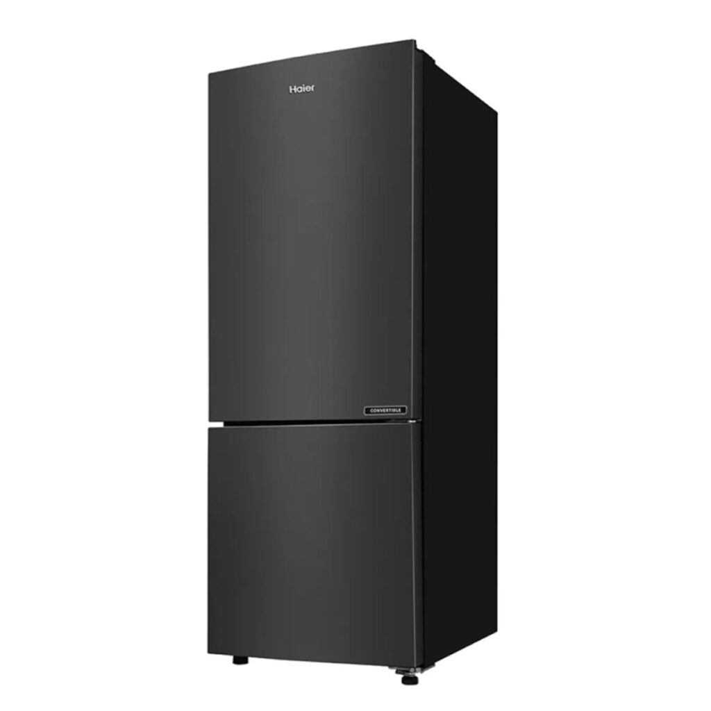 Haier 328L 2 Star Convertible Top Mount Frost Free Refrigerator(HRB-3152PKG-P,Black Glass)