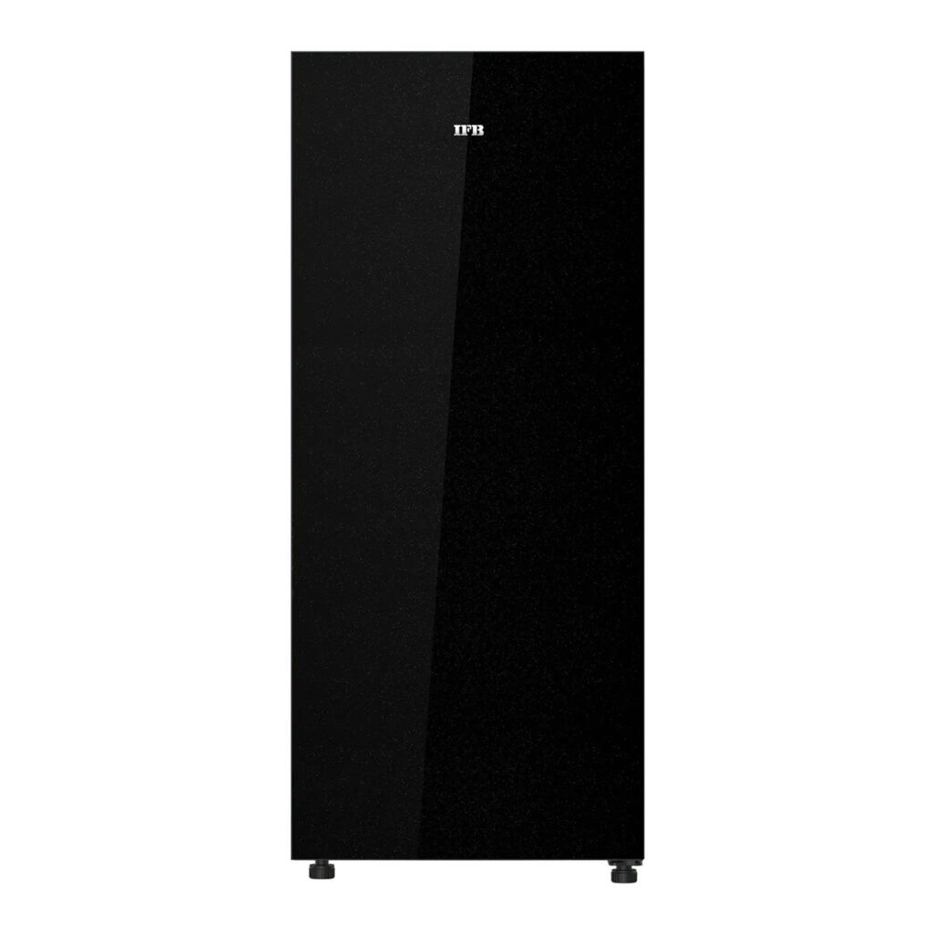 IFB 197 L 3 Star Single Door Direct Cool Refrigerator Advance Cool Series (IFBDC-2233FKG, Black Glass)