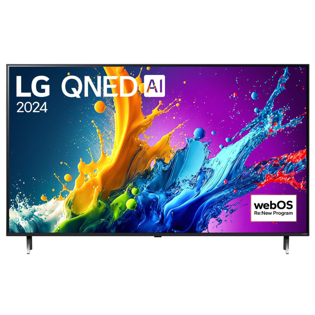 LG 65 Inch (165.1 cm) 4K QNED AI Smart TV (65QNED82T6A)