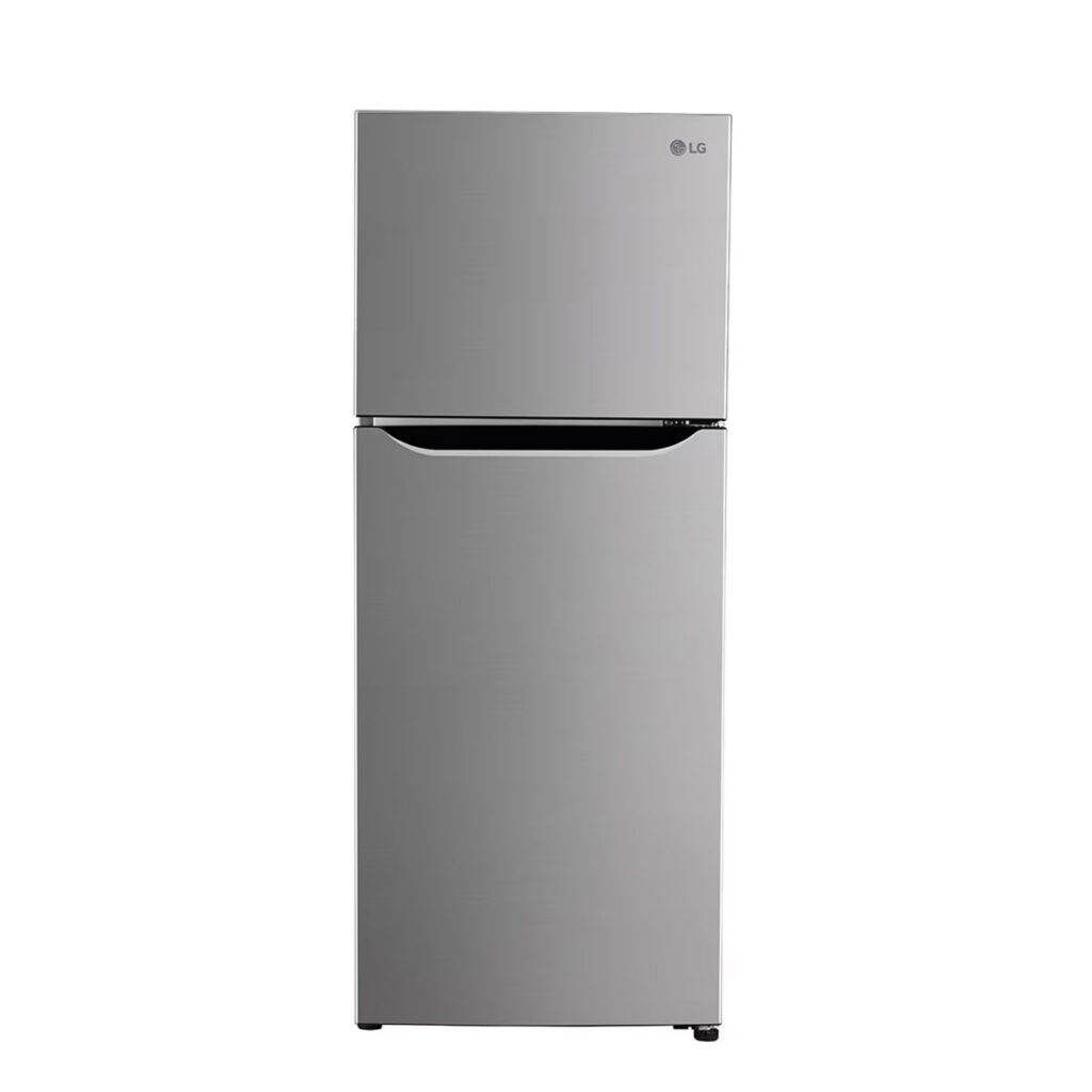 LG 240L 2 Star Convertible Frost-Free Double Door Refrigerator ,Smart Inverter Compressor (GL-S292SPZY, Shiny Steel)