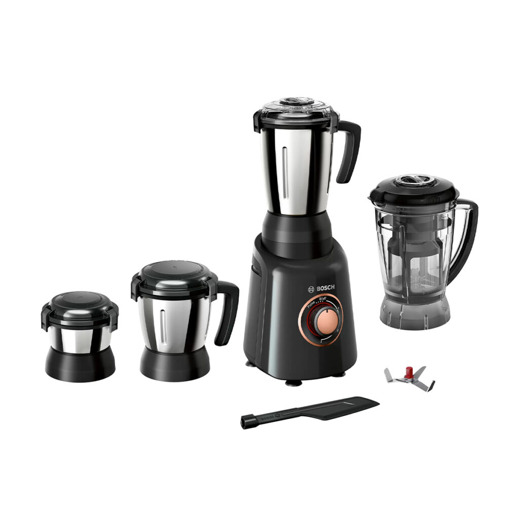 Bosch 750 W Mixer Grinder TrueMixx (MGM6644BIN, Black )