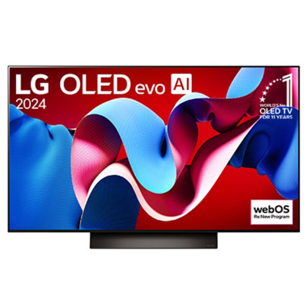 LG 48 Inch (121cm) 4K OLED Smart TV, Dolby Vision / HDR10 / HLG (OLED48C46LA)