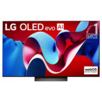 LG 139cm (55 Inch) OLED evo AI 4K Smart TV (OLED55C46LA)