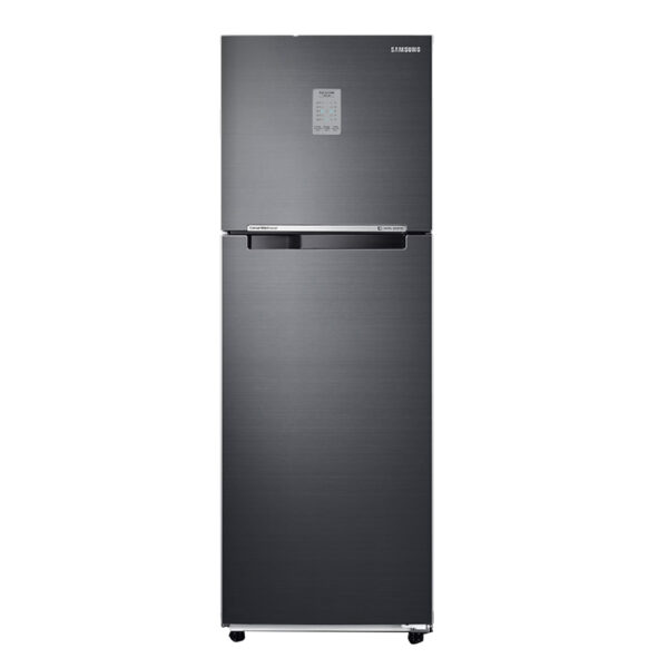 Samsung 256 L 2 Star Convertible Freezer Double Door Refrigerator (RT30C3733B1/HL, Black Matt)