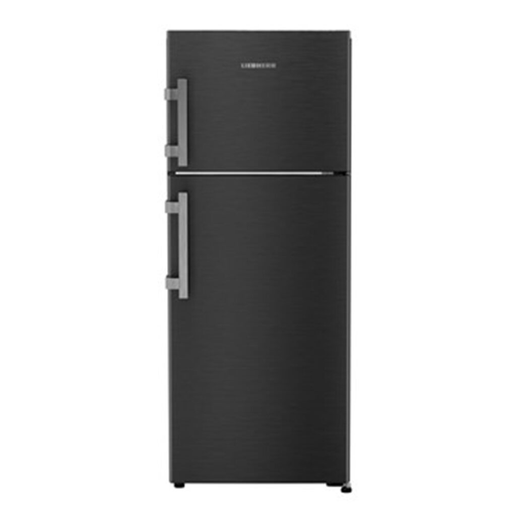 Liebherr 245 L 2 Star Double Door Fridge-freezer with No Frost (TCLBSB2411,BlackSteel)