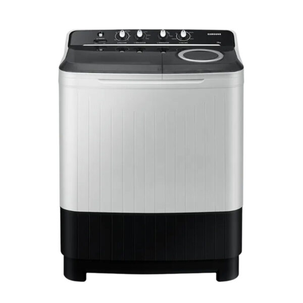 Samsung 9.0 kg 5 Star Semi Automatic Washing Machine with Hexa Storm Pulsator (WT90C4260GG, Gray)