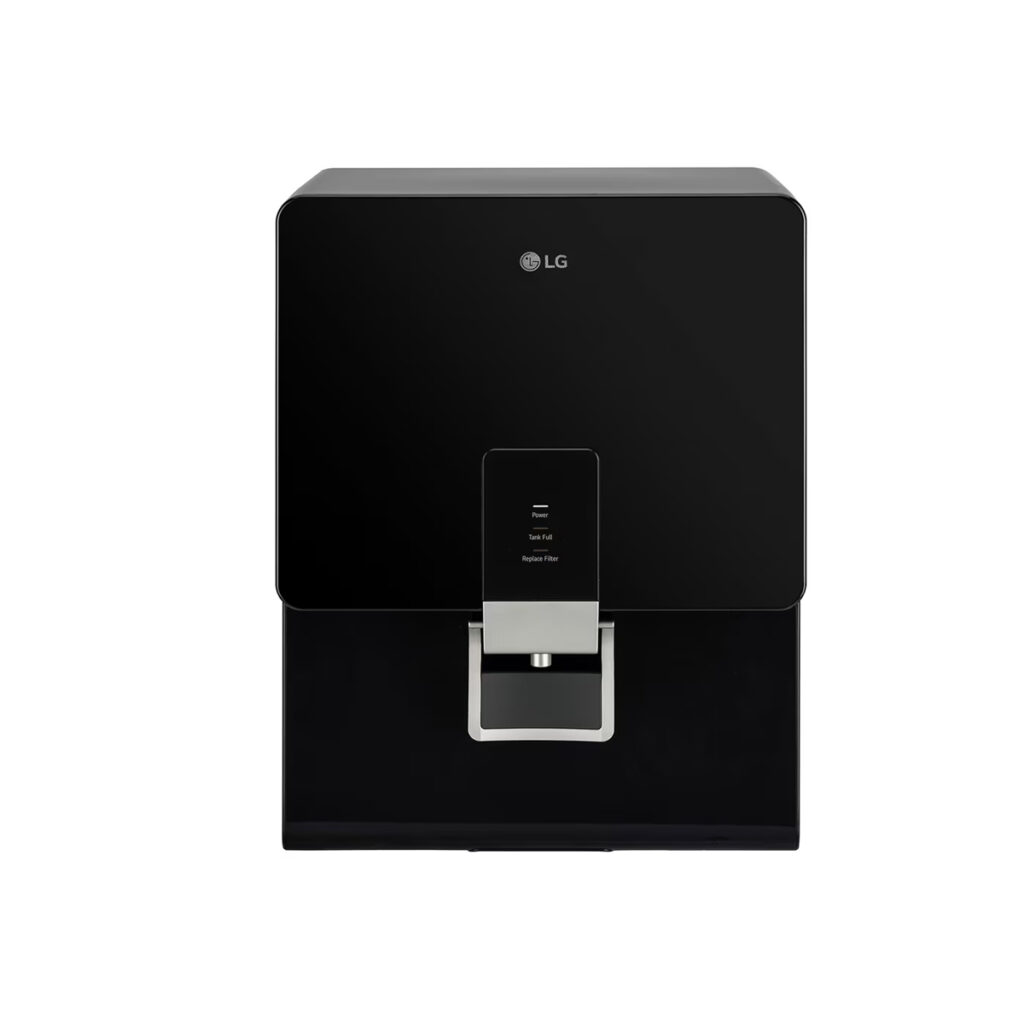 LG 8L RO+STS Tank Water Purifier ,Stainless Steel Tank (WW136RPNB, Solid Black)