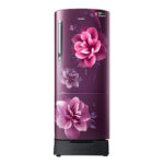 Samsung 183L 5 Star Single Door Refrigerator (RR20D2825CR, Camellia Purple)