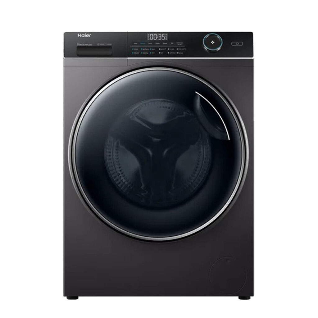 Haier 10.5 Kg 5 Star Washer and Dryer Front Load Washing Machine ,Wifi ( HWD105-B14959S8U1, Dark Jade Silver)