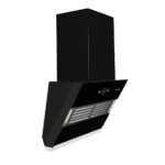 Faber 90 cm Auto Clean Chimney (HOOD VERTIGO FL SC AC BK 90, Black)