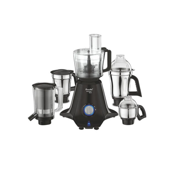 Preethi Zodiac 750 W Mixer Grinder 5 Jars (MG 261,Black)