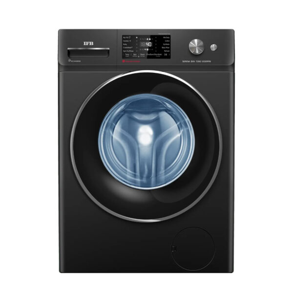 IFB 7 kg 5 Star Fully Automatic Front Load Washing Machine,1200 rpm With Wi-Fi(Serena BXN 7012K, Black)