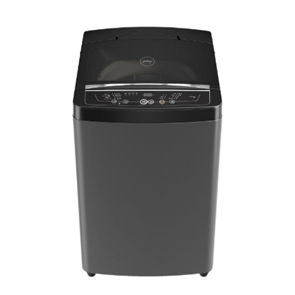 Godrej 7.5 kg 5 Star Fully Automatic Top Load Washing Machines(WTEON MGNS 75 5.0 FDTG MTBK, Metallic Black)