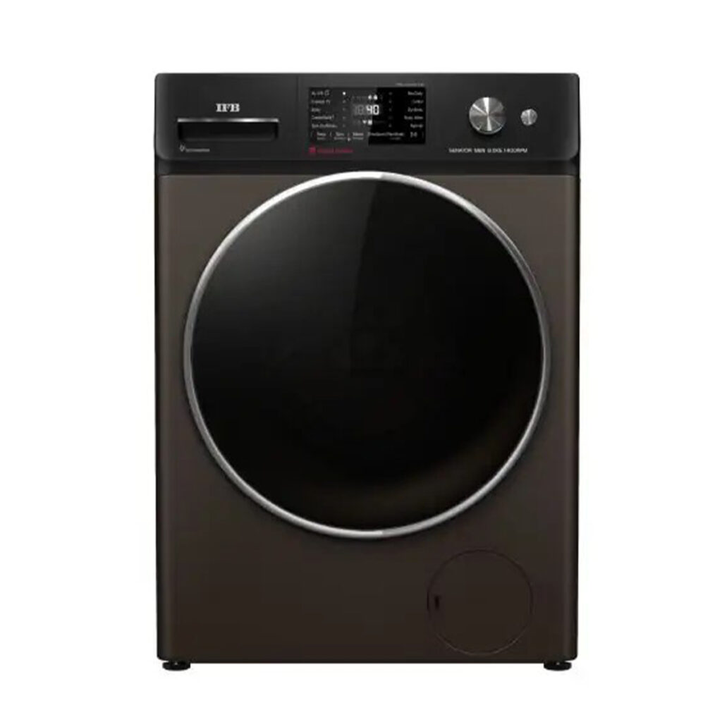 IFB 8 kg 5 Star Front Load Fully Automatic Washing Machine, RPM 1400 (Senator MBN 8014K, Mocha)