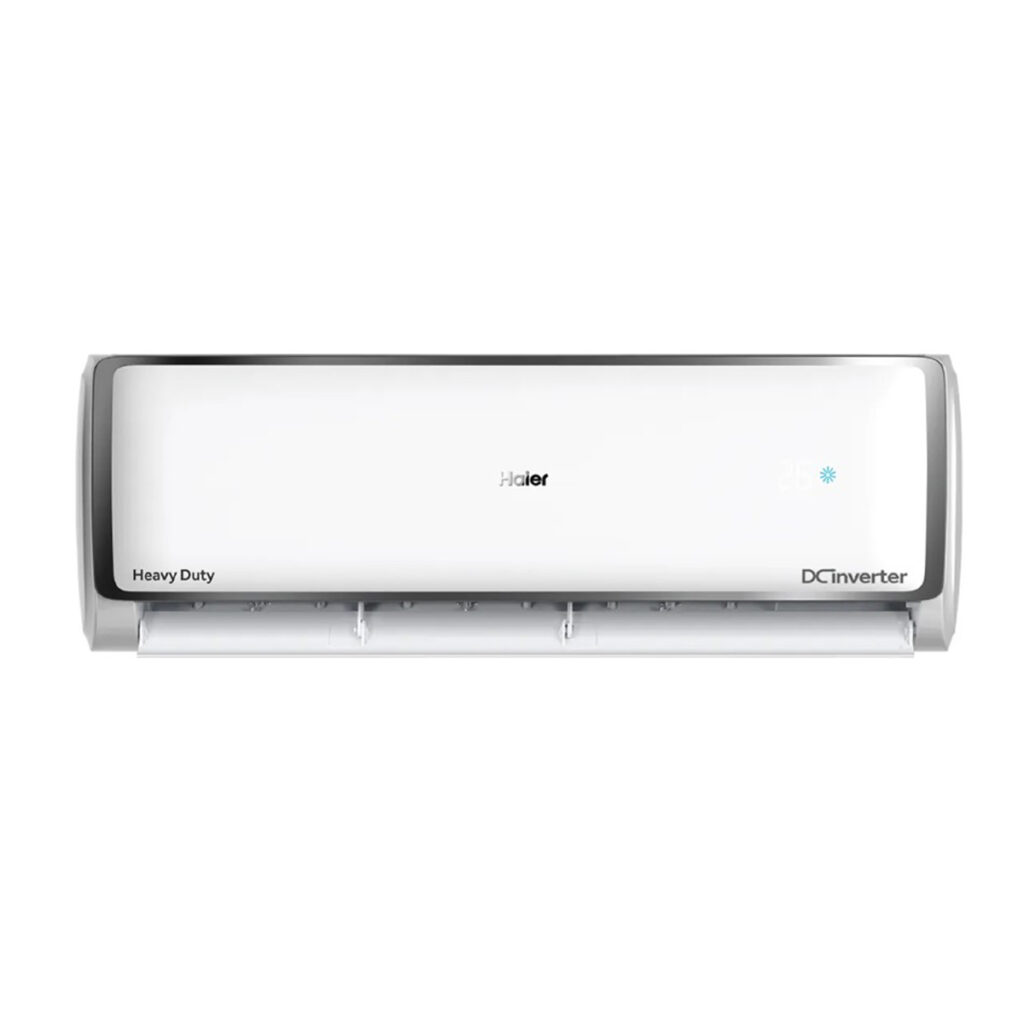 Haier 1.0 Ton 5 Star 7-in-1 Convertible Elegante Heavy Duty Hexa Inverter Split AC (HSU14E-TXS5BN-INV)