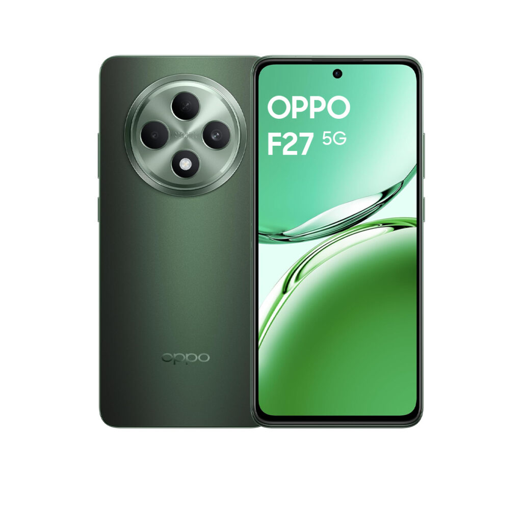 OPPO F27 5G(8 GB RAM,256 GB Storage, Emerald Green)