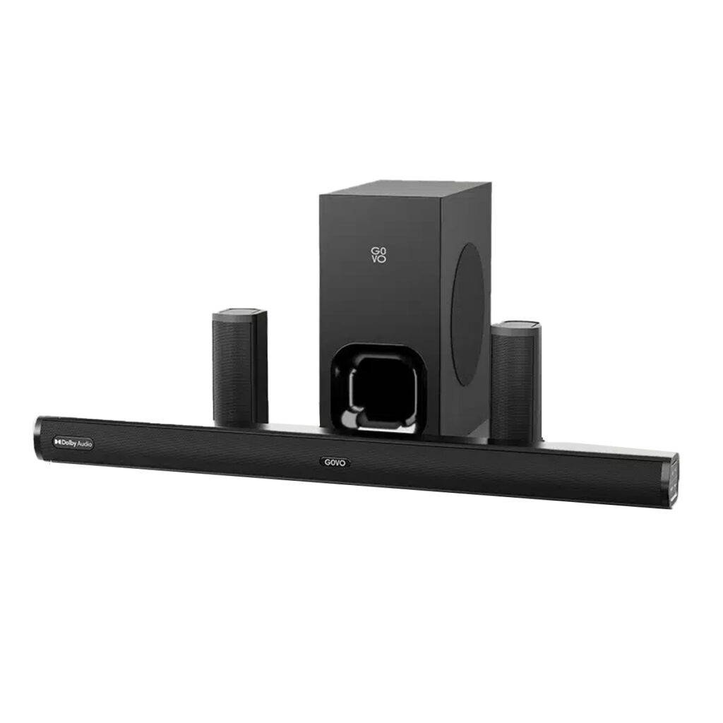 GOVO GoSurround 980 Dolby Digital , 525W Sound bar (5.1 Channel, Platinum Black)