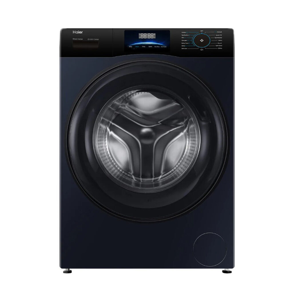 Haier 9 Kg Front Load Washing Machine (HW90-DM14929EBKF, Black)