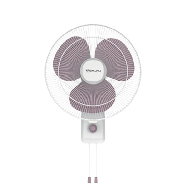 Bajaj ROBUSTO 400mm Wall Fan (1350 Rpm, Lavender White)