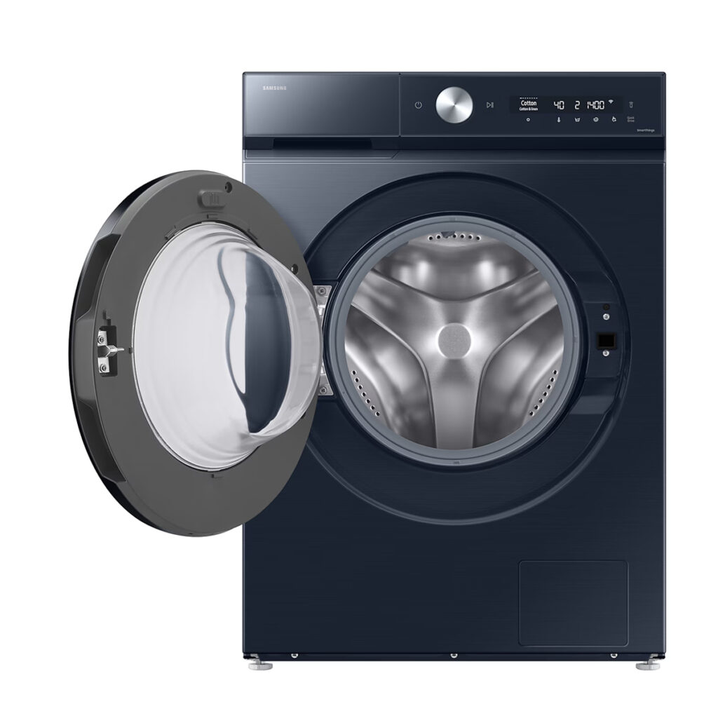 Samsung 12.0 kg Front Load Washing Machine with Bespoke AI & AI Wash (WW12DB8B54GSTL, Navy)