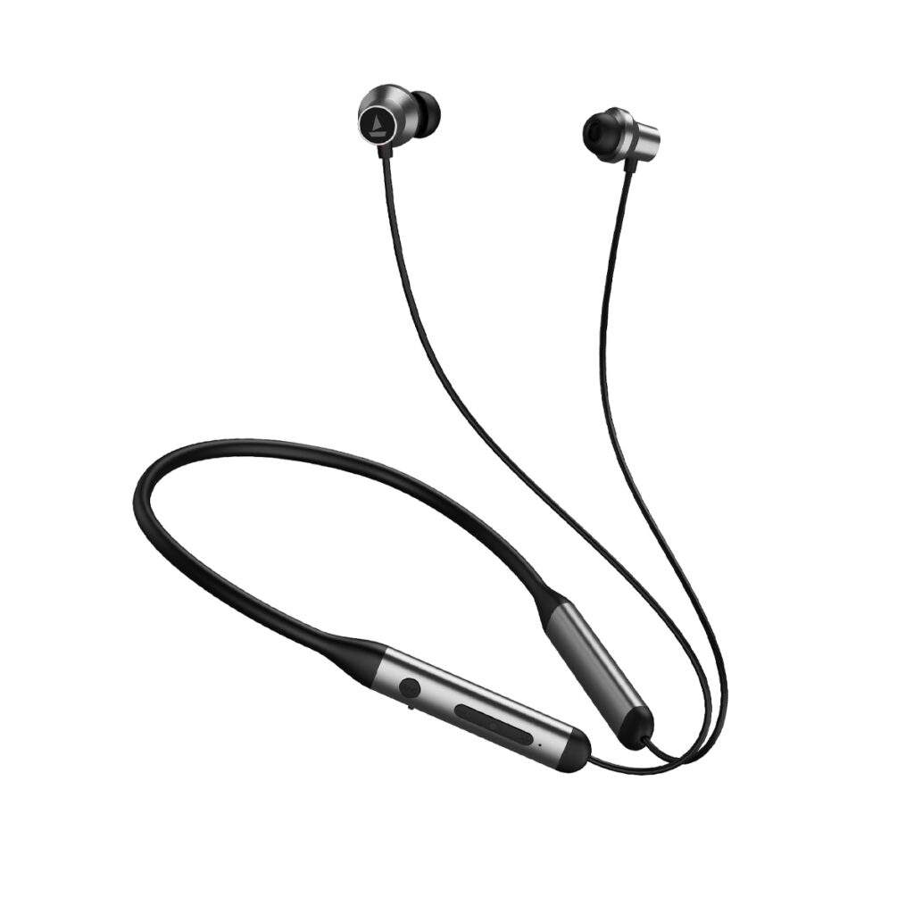 boAt Rockerz 280 ANC Bluetooth Neckband Active Noise Cancellation (Gunmetal Black)