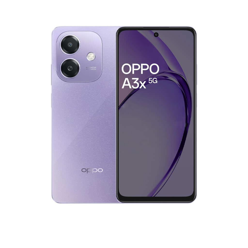 OPPO A3x 5G(4 GB RAM,128 GB Storage, Starry Purple)