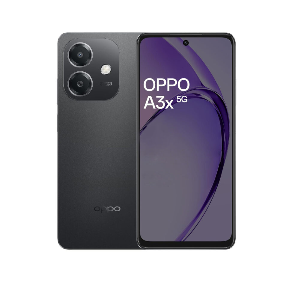 OPPO A3x 5G(4 GB RAM,128 GB Storage, Sparkle Black)