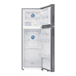 Samsung 350 L 2 Star BESPOKE AI Double Door Refrigerator (RT38DG5A2BS8, Elegant Inox)