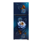 LG 240L 2 Star Double Door Refrigerator with Smart Inverter Compressor, Multi-Air Flow (GL-S292SBWY, Blue Waterlily)