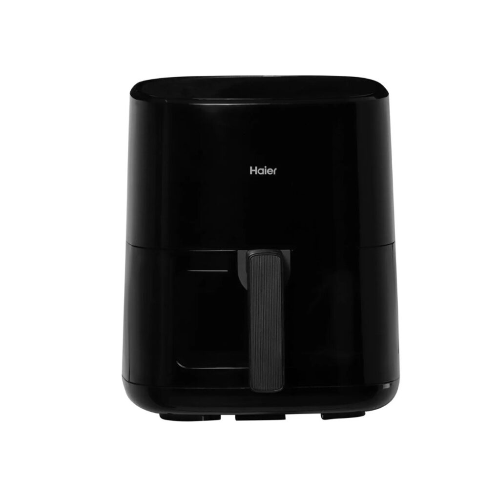 Haier 5L Air Fryer with 3 D Hot Circulation & 12 Rich Recipes (HAF-D502B, Black)