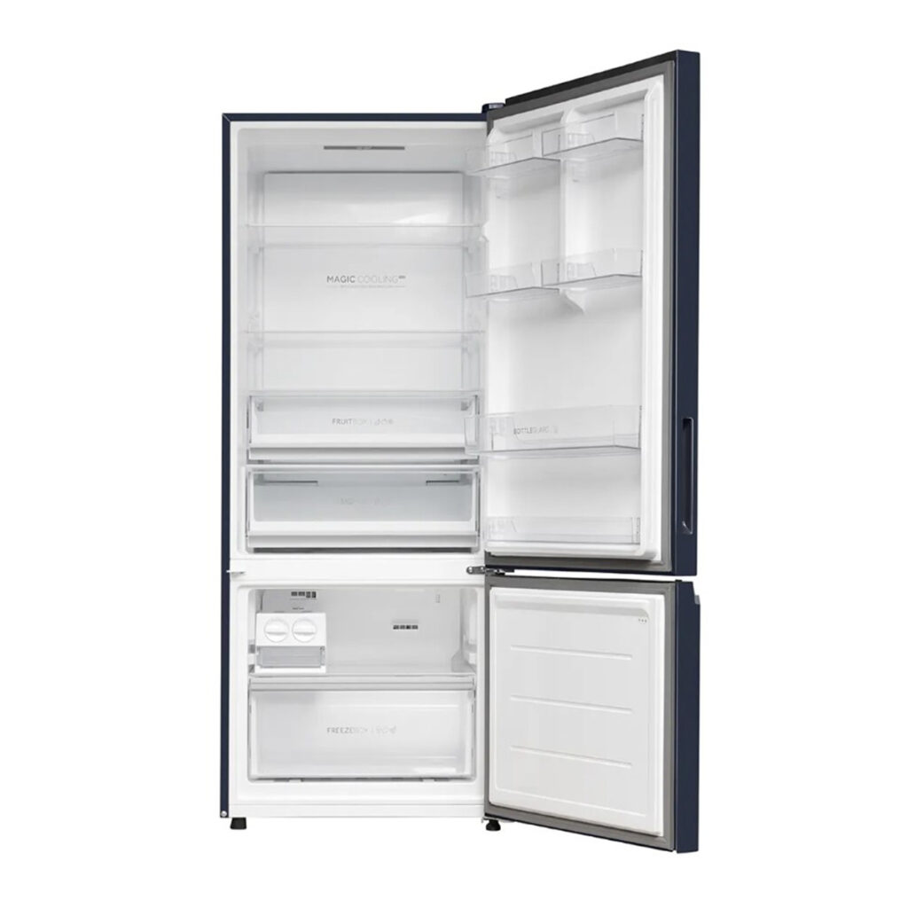 Haier 445 L 2 Star Convertible Inverter Bottom Mount Refrigerator (HRB-4952BGK-P, Inox Steel)