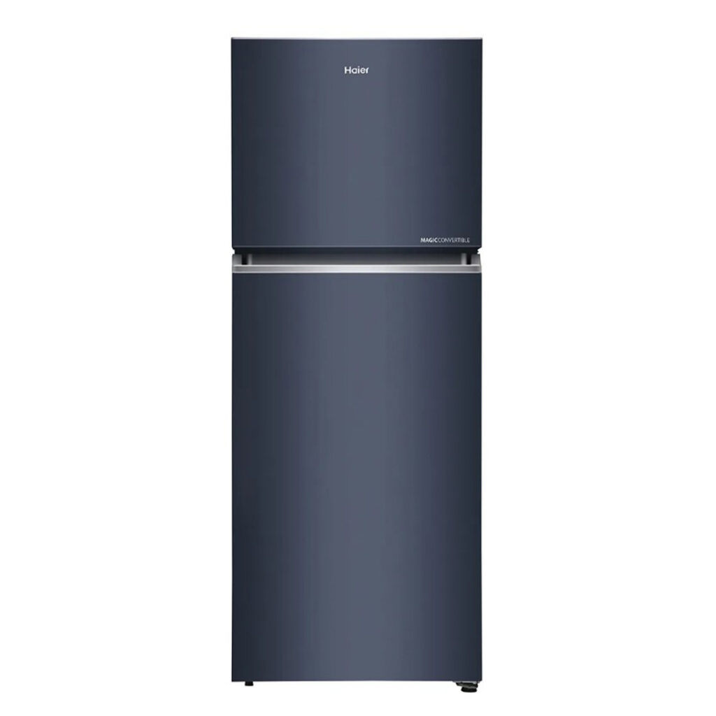 Haier 358 L 3 Star Top Mount Frost Free Refrigerator ( HRF-4083BGK-P, Graphite Black)