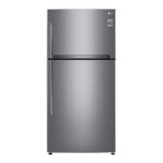 LG 592 L 1 Star Frost Free Inverter Wi-Fi Double Door Refrigerator (GR-H812HLHM, Shiny Steel)