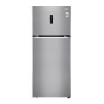 LG 466 L 2 Star Double Door Refrigerator with Smart Inverter Compressor (GL-T492MPZY, Shiny Steel)