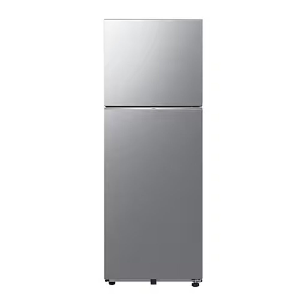 Samsung 330 L 2 Star BESPOKE AI Double Door Refrigerator (RT34DG5A2BS8HL, Elegant Inox)