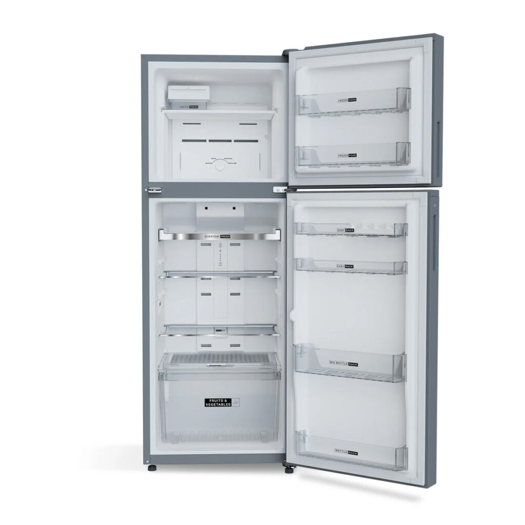 Whirlpool 308L 3 Star Convertible Frost Free Double Door Refrigerator (IF INV ELT DF355, Omega Steel)