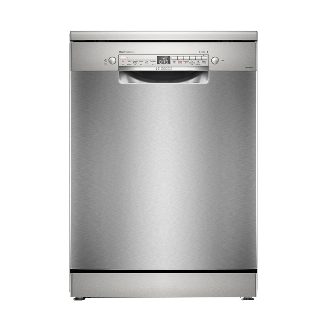 Bosch 16 Place Settings Series 6 Dishwasher (SMS6IKI01I, Brushed steel anti-fingerprint)