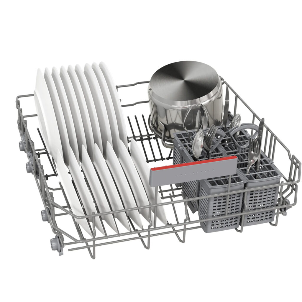 Bosch 16 Place Settings Series 6 Dishwasher (SMS6IKI01I, Brushed steel anti-fingerprint)