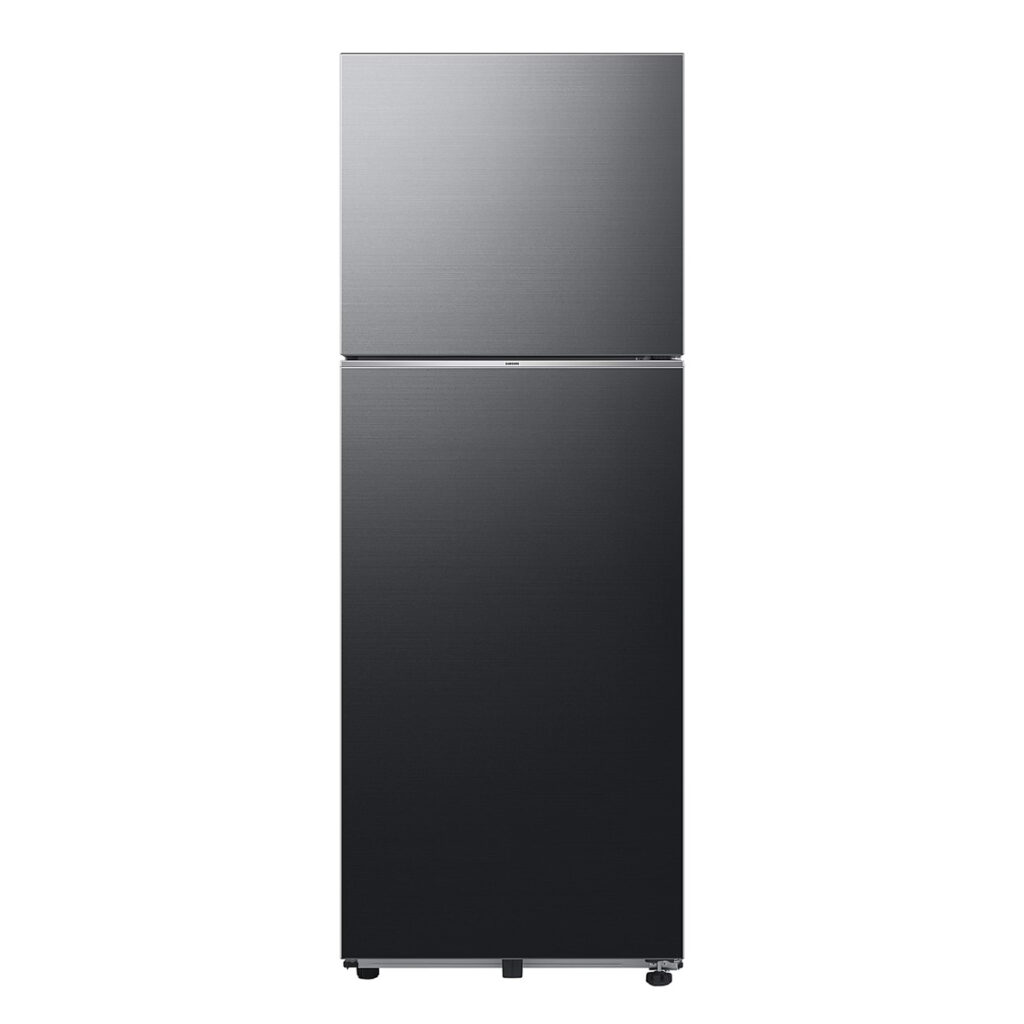 Samsung 330L 2 Star BESPOKE AI Double Door Refrigerator (RT34DG5A2BBXHL, Luxe Black)