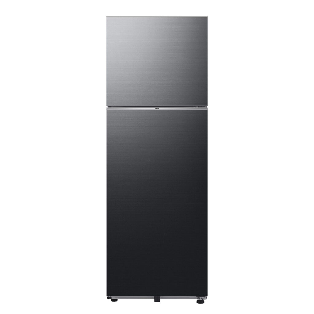 Samsung 350L 2 Star BESPOKE AI Double Door Refrigerator (RT38DG5A2BBXHL, Luxe Black)